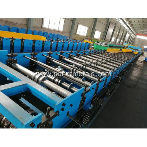 Floor deck forming machine for South America